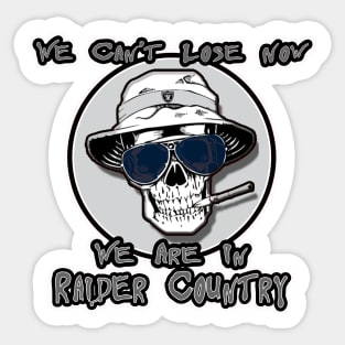 Raider Country Sticker